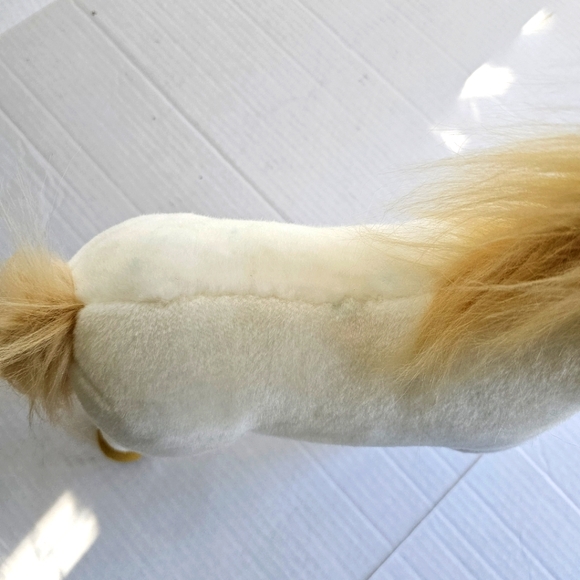 Harry Potter Wizarding World plush unicorn posable legs toy white - Picture 6 of 16